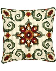 Kruissteekkussen ster om te borduren van vervaco pn-0008595