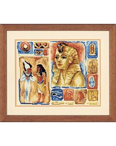 Borduurpakket egypte telwerk van Vervaco  