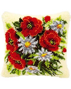 Knooppakket knoopkussen bloemenboeket Vervaco pn-0014142