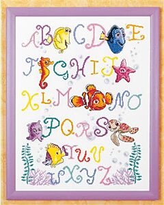 Borduurpakket  ABC Finding Nemo Vervaco pn-0014862