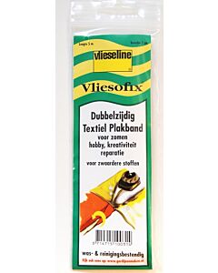 Vliesofix dubbelzijdig textiel zoomband voor zware stoffen