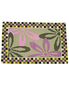 Vervaco kruissteek borduurpakket kleed decoratieve bloemen pn-0146812 borduren