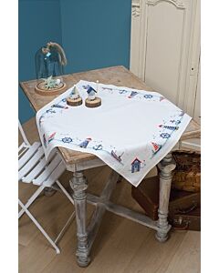 Vervaco bordurupakket tafelkleed Maritiem borduren met telpatroon pn-0147141