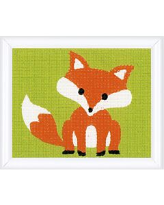 Borduurpakket vosje voorbedrukt voor kinderen van Vervaco  pn-0149505
