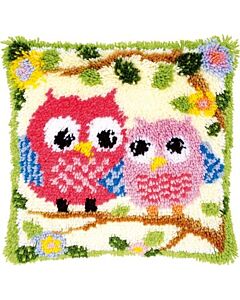 Vervaco knooppakket knoopkussen uilen op tak pn-0149752 om te knopen.