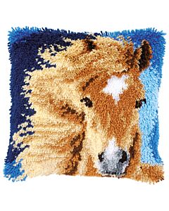 Knooppakket Knoopkussen bruin paard Vervaco pn-0149848