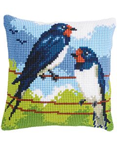 Vervaco borduurkussenpakket Zwaluwen PN-0149951