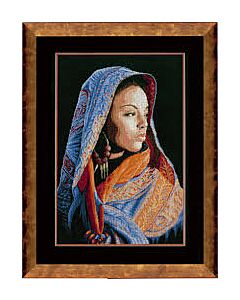 Lanarte borduurpakket Afrikaanse Dame pn-0149998