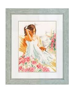 Lanarte borduurpakketMoment of Reading pn-0150001