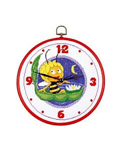  Borduurpakket klok Maja de bij om te borduren 