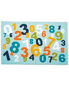 Borduurpakket  vloerkleed  cijfers vervaco pn-0150971
