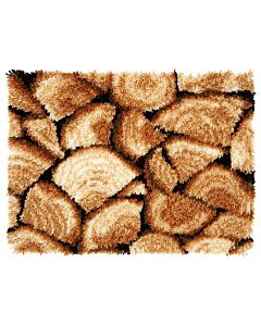 Vervaco knooppakket houtblokken knoopkleed pn-0157818