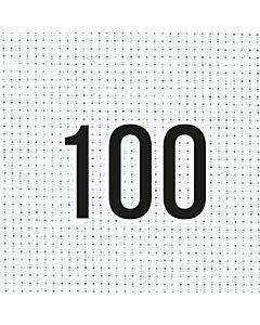 Zweigart borduurstof stern-aida 14ct  100 blanc 110 breed