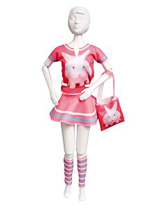 Dress Your Doll Zelf Barbiekleren naaien Tiny konijn