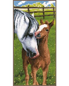 Vervaco borduurpakket Paard met veulen PN-0165355