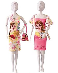 Zelf Barbiekleren naaien wordt kinderspel met de Dress Your Doll collectie DisneyDolly Beauty Roses
