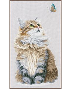 Lanarte Borduurpakket boskat borduren op aida pn-0171041