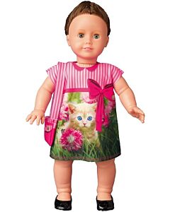 DressYourDoll Zelf poppen kleren naaien Cecily kitten poes