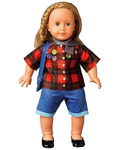 Dress Your Doll Zelf poppenkleren naaien Felicity Jeans