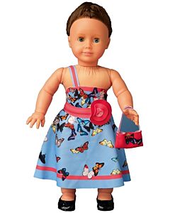 Dress Your Doll Zelf poppenkleren naaien Nataly Butterfly