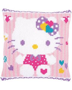 Borduurpakket kruissteekkussen Hello Kitty van Vervaco  pn-0172807