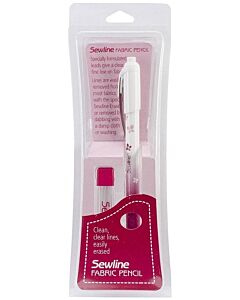 Uitwasbare Sewline markeerpen en navulling  met gum in de kleur wit