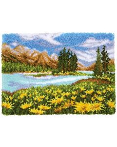 Knooppakket Knoopkleed berglandschap van Vervaco pn-0174564