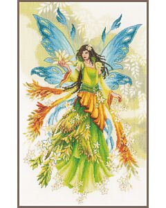 Lanarte borduurpakket Zomerelf met linnen borduren PN-0175886