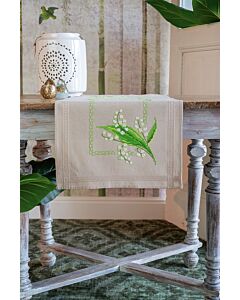 Borduurpakket tafelloper meiklokjes  Vervaco  pn-0178518  voorbedrukt