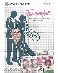 Borduurboekje familie feest no.104/281 van zweigart