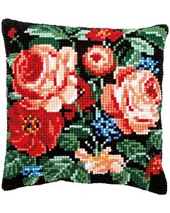 Vervaco borduurkussen Stamrozen PN-0182791