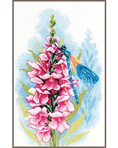 Lanarte borduurpakket De schat van de libel op aida pn-0194925