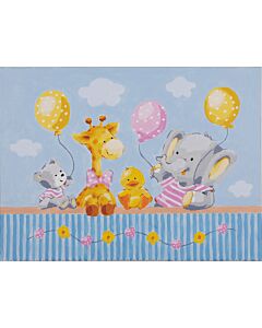  Schilder op nummer geboortefeestje Vervaco pn-0194390