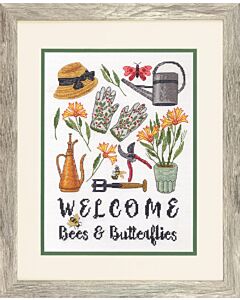 Borduurpakket tuin tijd van Dimensions  70-35408