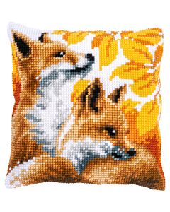 Vervaco kussenpakket Vosjes in de herfst PN-0198004 om te borduren
