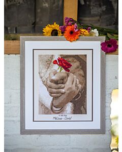 Vervaco borduurpakket Huwelijksroos  