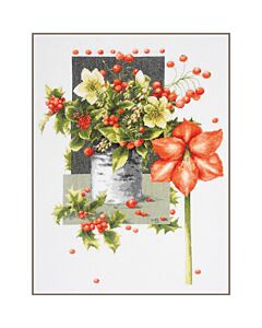 Lanarte Holly Molly Amaryllis PN-0198291 is het eindresultaat van de Secret Stitch Along 2023/1