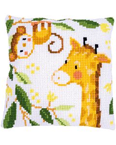 Vervaco kussenpakket  Jungle dieren pn-0198537 om te borduren