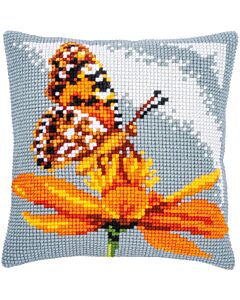 Vervaco kussenpakket Vlinder op een bloem pn-0198668 om te borduren