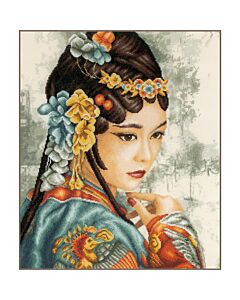 Lanarte borduurpakket phoenix gedachten PN-0201449 telpatroon is een borduurpakket van de serie Culture.