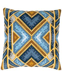 Vervaco borduurkussenpakket geometrisch PN-0201800 voorbedrukt