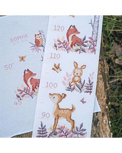 Vervaco borduurpakket groeimeter in het bos PN-0202494 telpatroon