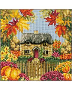 Vervaco borduurpakket Herfst huis PN-0203187