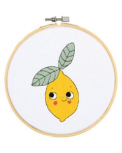 Vervaco borduurpakket Citroen PN-0215404 incl. borduurring van Eva Mouton (telpatroon)