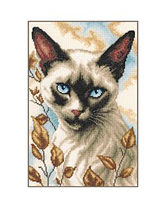 Vervaco borduurpakket Siamese kat PN-0221348 telpatroon