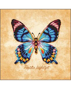 Lanarte borduurpakket Papilio laglaizei vlinder PN-0222193 evenweave telpatroon