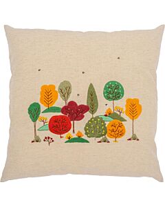 Vervaco borduurkussenpakket herfstbos PN-0222668 voorbedrukt