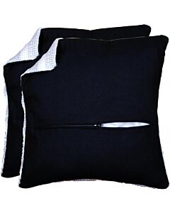 Vervaco kussenrug met rits crème set van 2 45x45cm