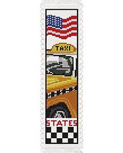  Princesse borduurpakket boekenlegger de states 7576 om te borduren  