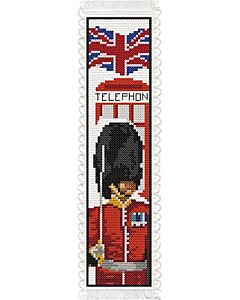 Princesse borduurpakket boekenlegger Londen om te borduren 7577